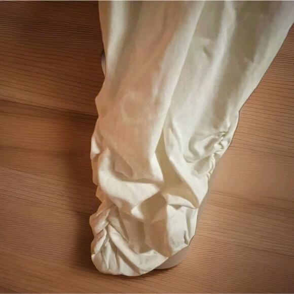 Free People Soft Shirred Drawstring Hem And waistband Pant Size L - Picture 4 of 6